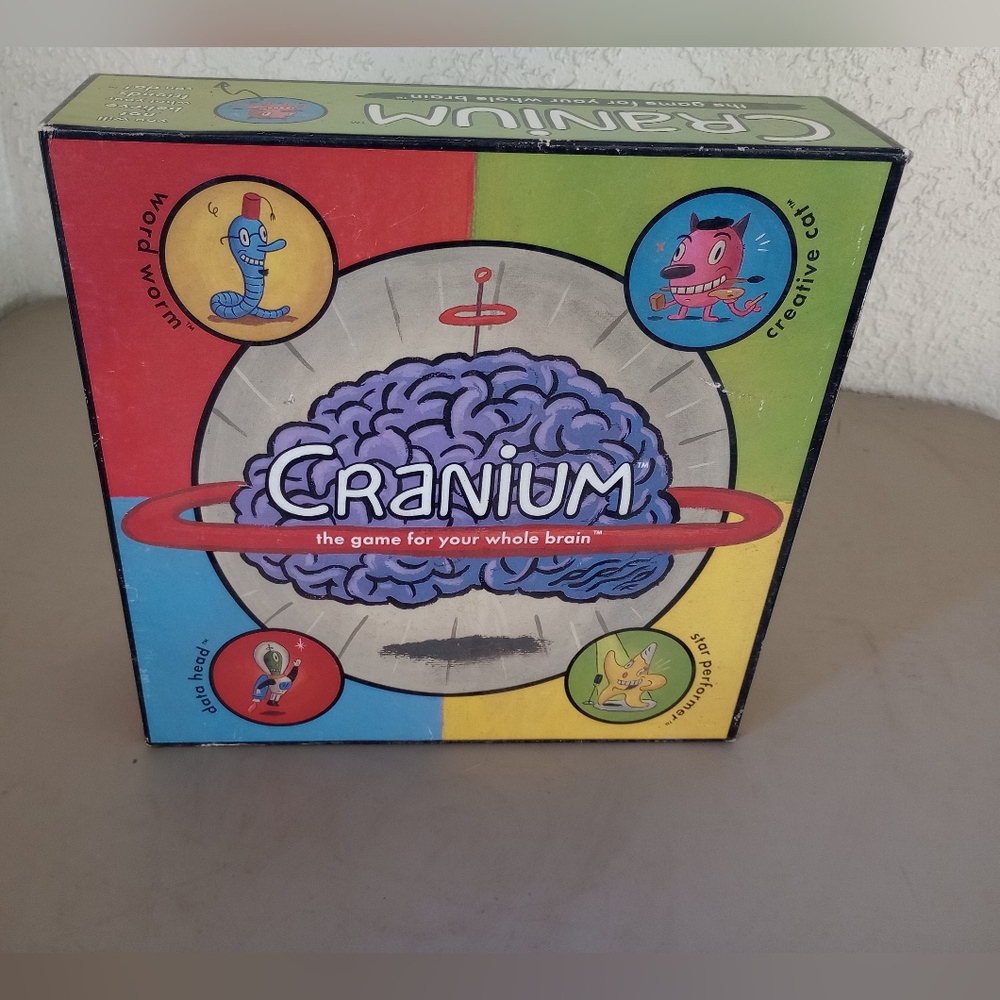 Cranium board game the game for your whole brain 1998–2001